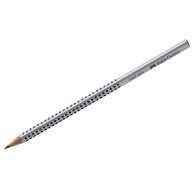 Карандаш ч/г Faber-Castell "Grip 2001" H, трехгранный, заточен. 117011