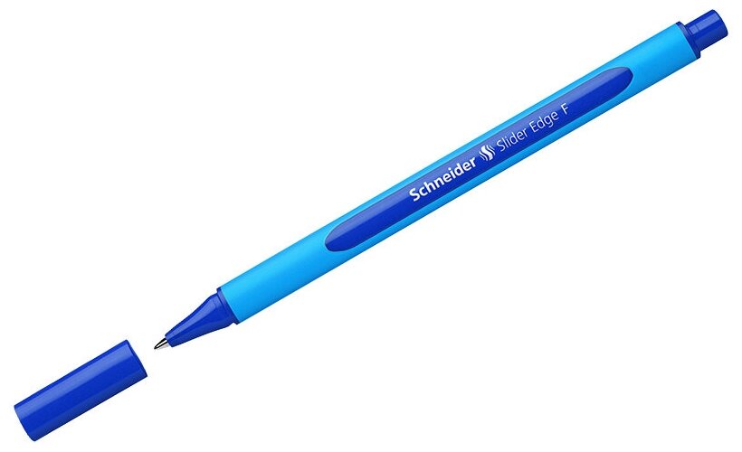 Ручка шариковая Schneider "Slider Edge F" красная, 0,8мм, трехгранная 152002