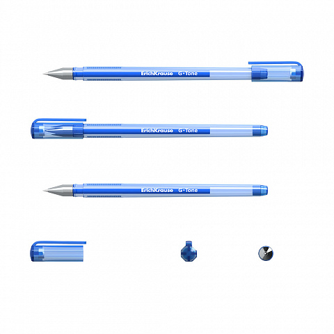 Ручка гелевая ErichKrause G-Tone Stick Original 0.5, цвет чернил зеленый (в коробке по 12 шт.)