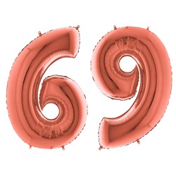 Г ЦИФРА 6/9  40" Rose Gold