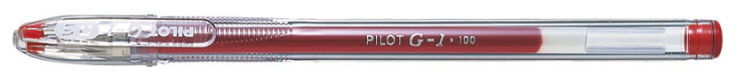 Ручка гелевая Pilot "G-1 Grip" синяя, 0,5мм, грип