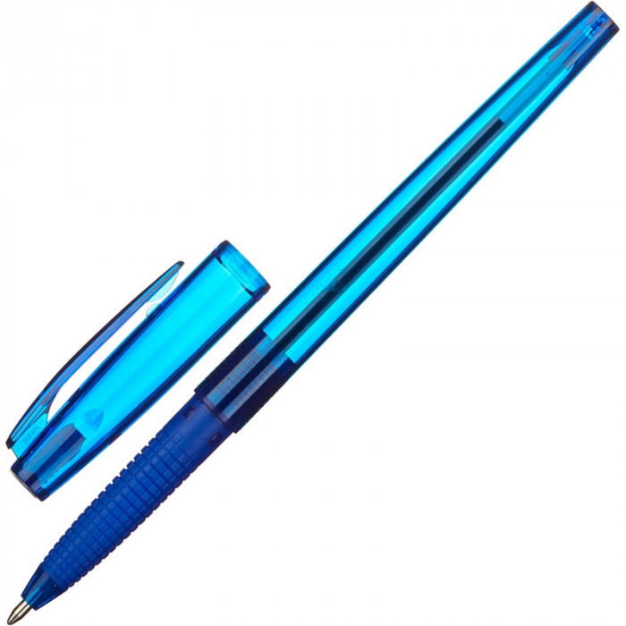Ручка шариковая Pilot "Super Grip G" синяя, 1,0мм, грип BPS-GG-M-L