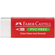 Ластик Faber-Castell "PVC-free", прямоугольный, картонный футляр, в пленке, 63*22*11мм 189520