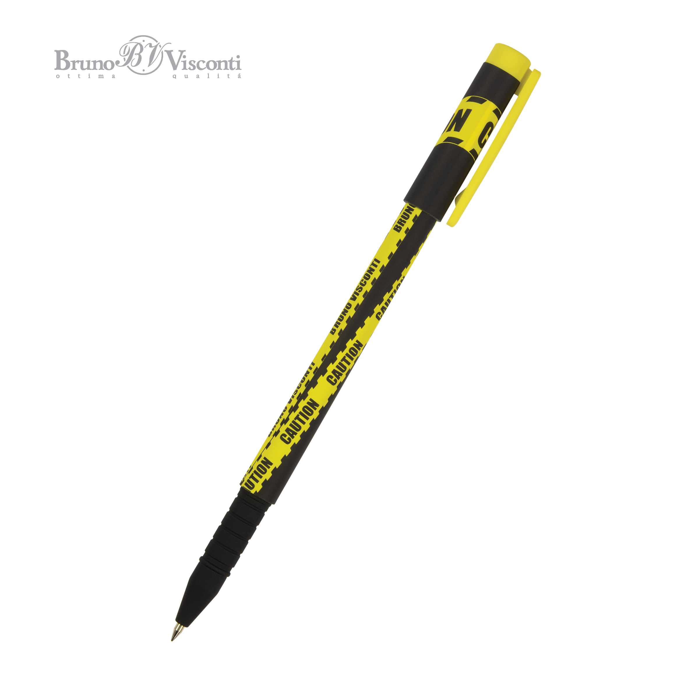 Ручка шар. BV FunWrite Keep Away.Caution 0,5 син. 20-0212/50
