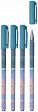 Ручка гел. LOREX FLUFFY SKY SLIM SOFT GRIP 0,5 мм синий рез. грип