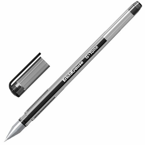 Ручка гелевая ErichKrause G-Tone Stick Original 0.5, цвет чернил черный (в коробке по 12 шт.)