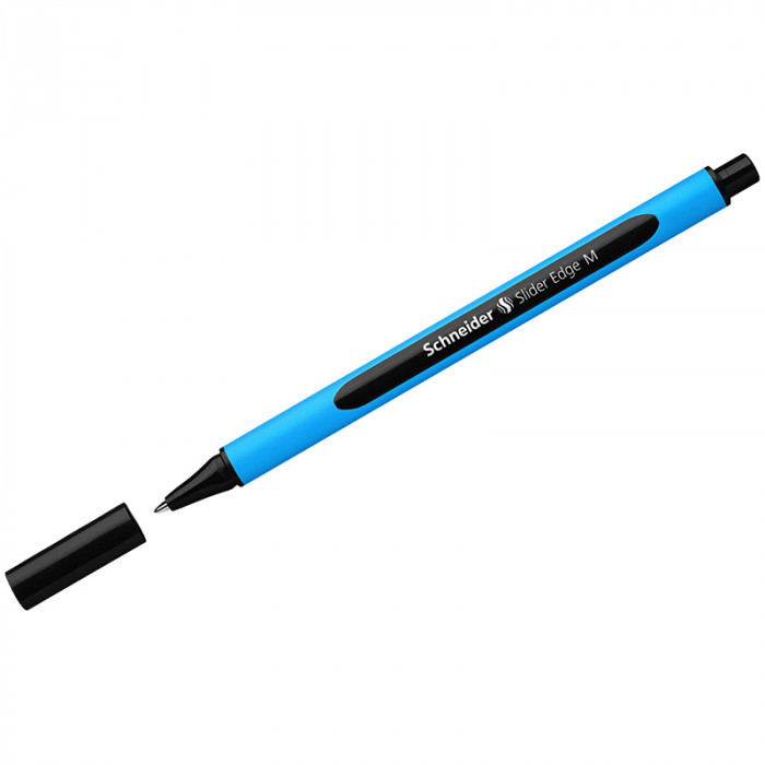 Ручка шариковая Schneider "Slider Edge M" черная, 1,0мм, трехгранная 152101