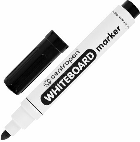 Маркер д/бел.досок Centropen WHITE BOARD 2,5 мм голуб. круглый 1 шт