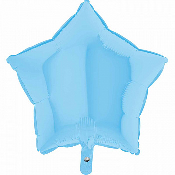 Г Б/РИС ЗВЕЗДА 18" Пастель Matte Blue
