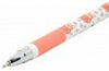Ручка маслян. LOREX  ILLEGALLY CUTE.CORGI Slim Soft Grip синий 0,5 мм бело-роз. кругл. корп. ultra-s