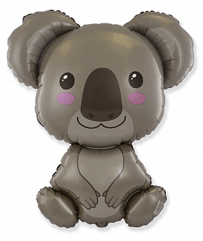 Шар (28''/71 см) Фигура, Коала, 1 шт. Flexmetal, ИСПАНИЯ