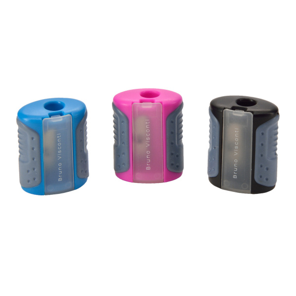 Точилка BV Easysharp Механизмы 1отв. 3цв 35-0020