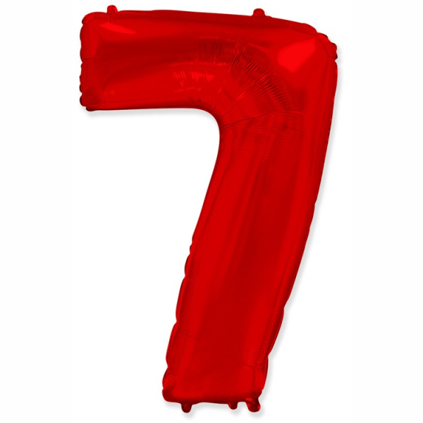 Ф ЦИФРА 7  40" Red