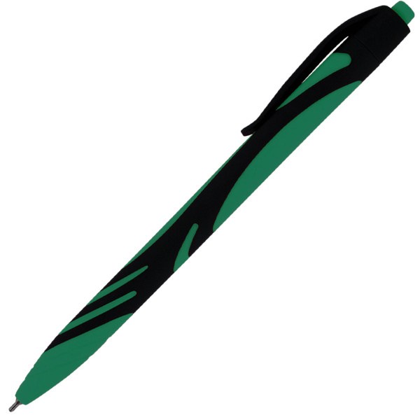 Ручка шариковая автоматическая BRAUBERG "ULTRA COLOR CLASSIC", корпус ассорти, СИНЯЯ, пишущий узел 0