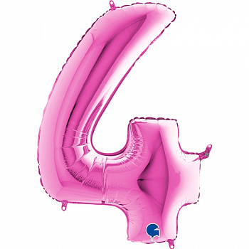 Г ЦИФРА 4  40" Pink