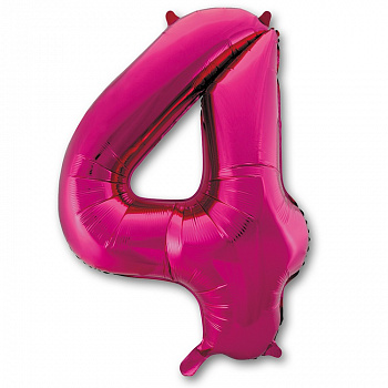 К ЦИФРА 4  40" Fuchsia