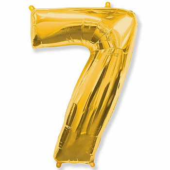 Ф ЦИФРА 7  40" Gold