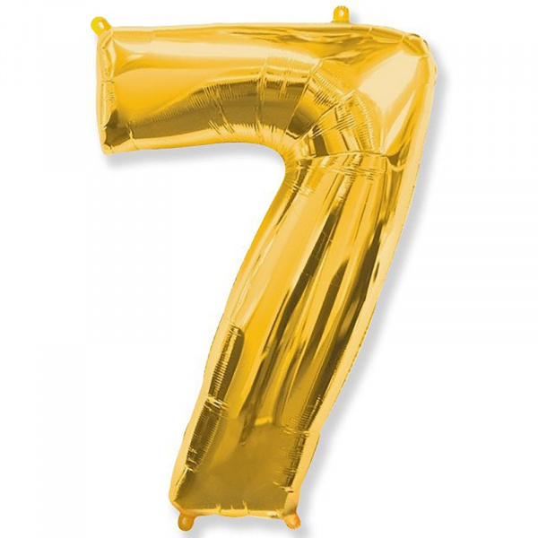 Ф ЦИФРА 7  40" Gold