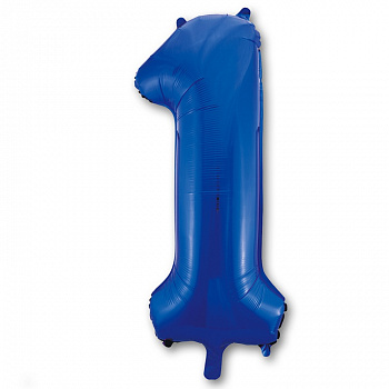 К ЦИФРА 1  40" Blue