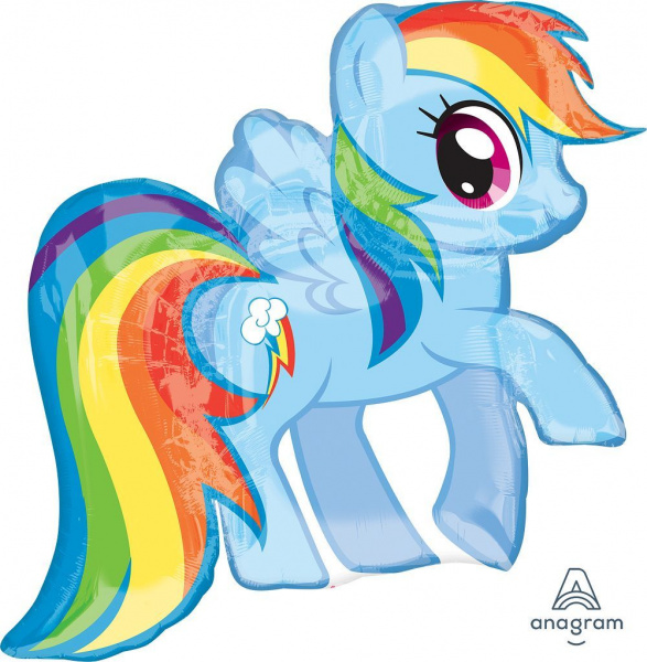 А ФИГУРА/P35 My Little Pony радужная