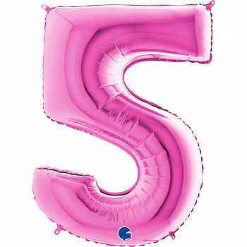 Г ЦИФРА 5  40" Pink