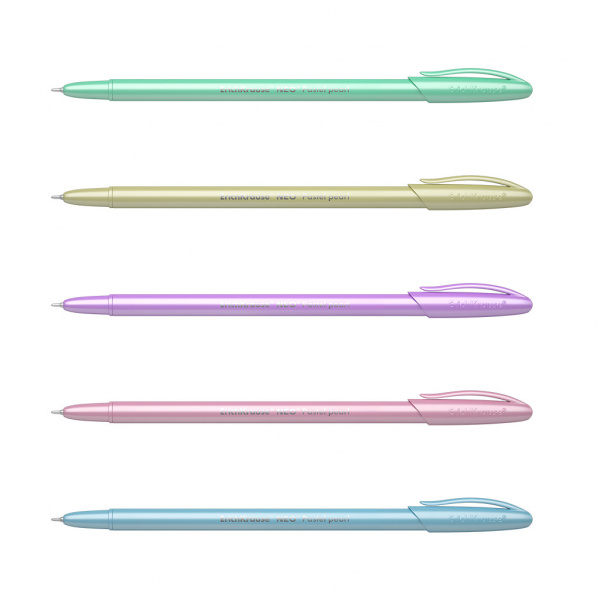 Ручка шариковая ErichKrause® Neo® Pastel pearl, цвет чернил синий (в тубусе по 60 шт.)