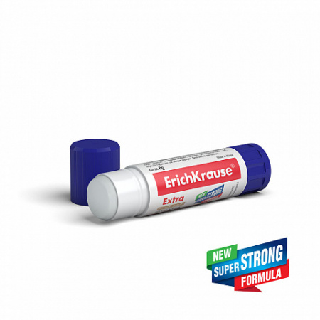 Клей-карандаш ErichKrause Extra, 8г (в коробке-дисплее по 30 шт.)