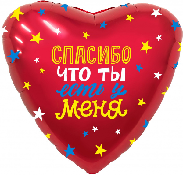 Р 18" РУС СПАСИБО ЧТО ТЫ ЕСТЬ У МЕНЯ