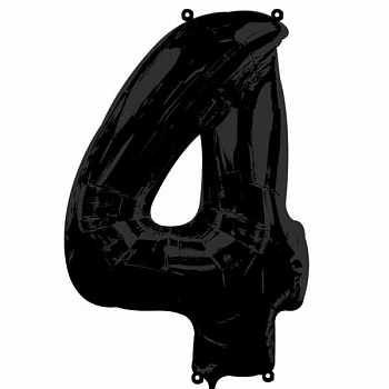 А ЦИФРА 4 Black