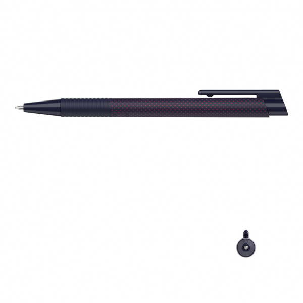 Ручка шариковая автоматическая ErichKrause ColorTouch Matic&Grip i 0.7, цвет чернил синий (в т