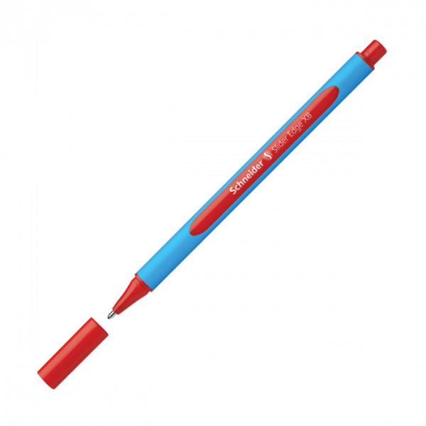 Ручка шариковая Schneider "Slider Edge XB" красная, 1,4мм, трехгранная 152202