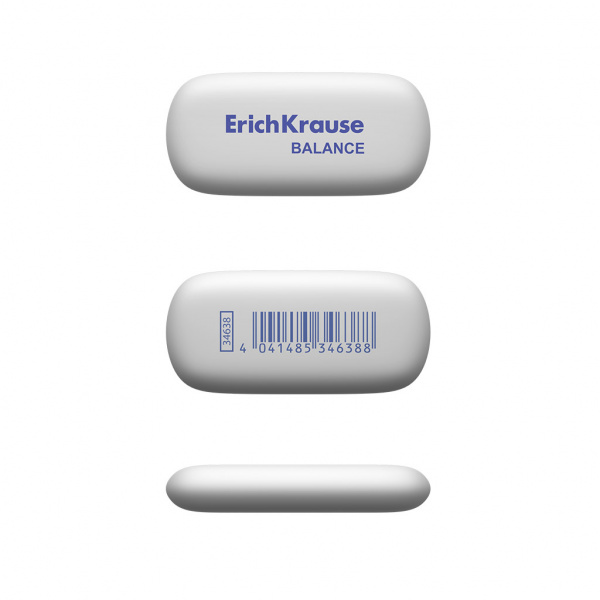 Ластик ErichKrause Balance (в коробке по 24 шт.)