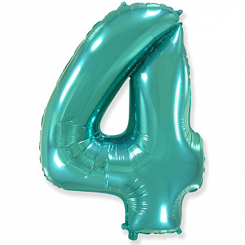 Ф ЦИФРА 4  40" Tiffany