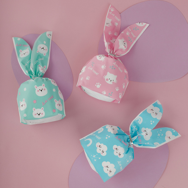 Набор подарочных пакетов 13.5*22 см, MESHU "Funny pattern", 30 шт MS_62109