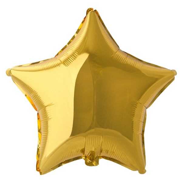 Ф Б/РИС 18" ЗВЕЗДА Металлик Gold