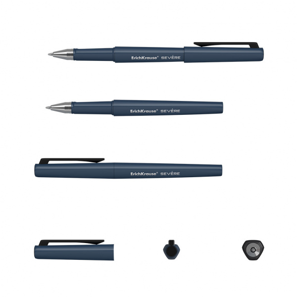 Ручка шариковая ErichKrause Severe Stick Classic 0.7, Super Glide Technology, цвет чернил синий (в к