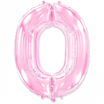 Ф ЦИФРА 0  40" Pink