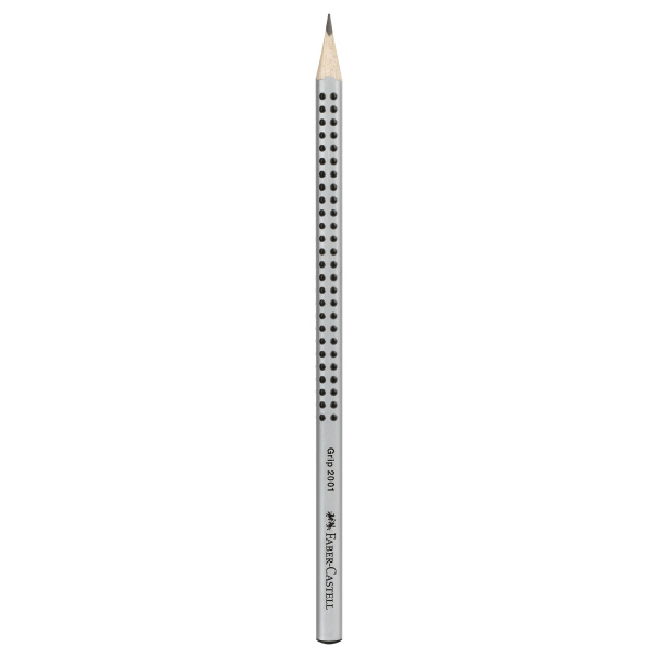 Карандаш ч/г Faber-Castell "Grip 2001" 2B, трехгранный, заточен. 117002