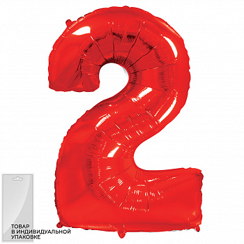 Ф ЦИФРА 2  40" Red