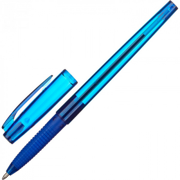 Ручка шариковая Pilot "Super Grip G" синяя, 1,0мм, грип BPS-GG-M-L