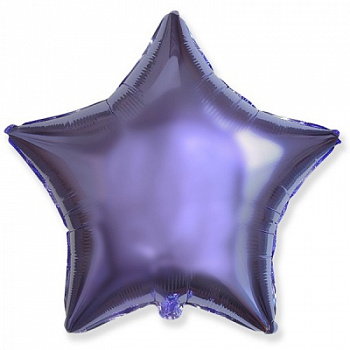 FM Шар фольга Звезда LILAC 18"/45см