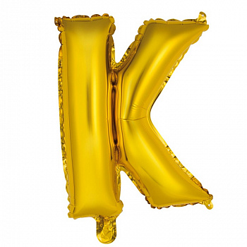 К БУКВА К  14" Gold