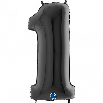Г ЦИФРА 1  40" Black