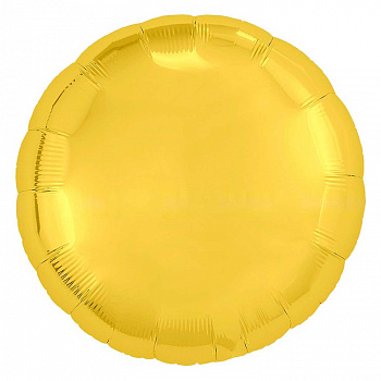 Р Б/РИС КРУГ 18" Металлик Gold