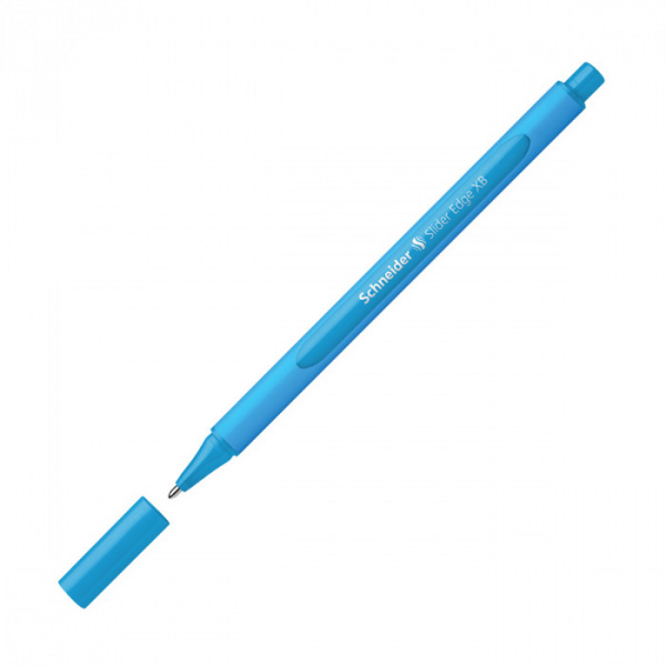 Ручка шариковая Schneider "Slider Edge XB" голубая, 1,4мм, трехгранная 152210