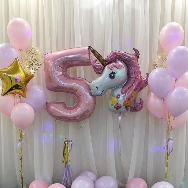 Композиция на 5 лет с единорогом