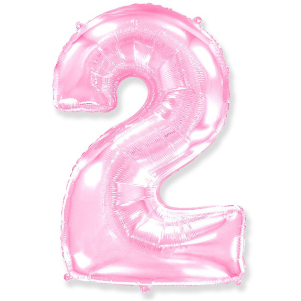 Ф ЦИФРА 2  40" Pink