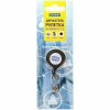 Держатель-рулетка для бейджей OfficeSpace, 75см, петелька, клип, синий, блистер 284662