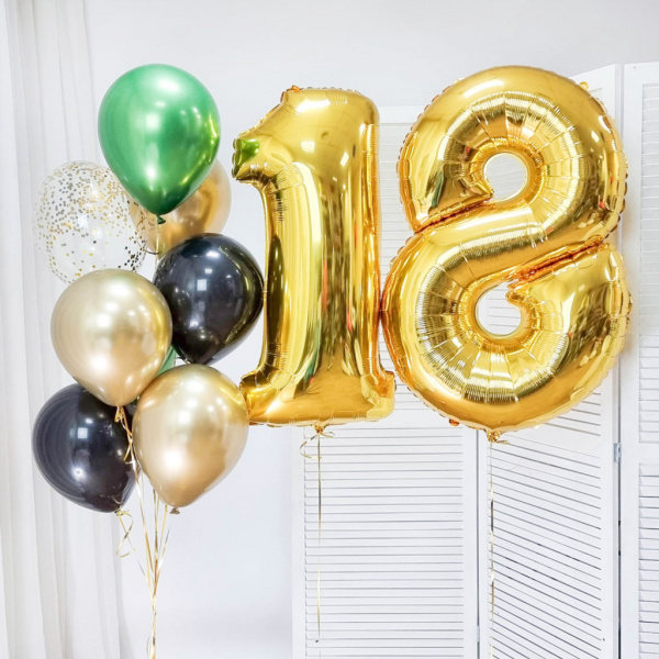 Набор шаров «18 лет»