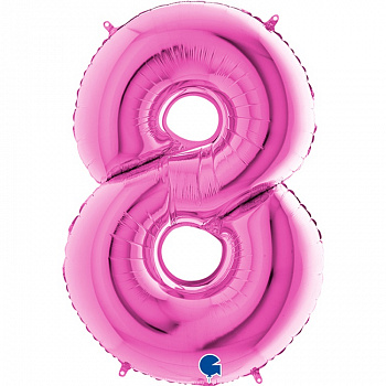 Г ЦИФРА 8  40" Pink